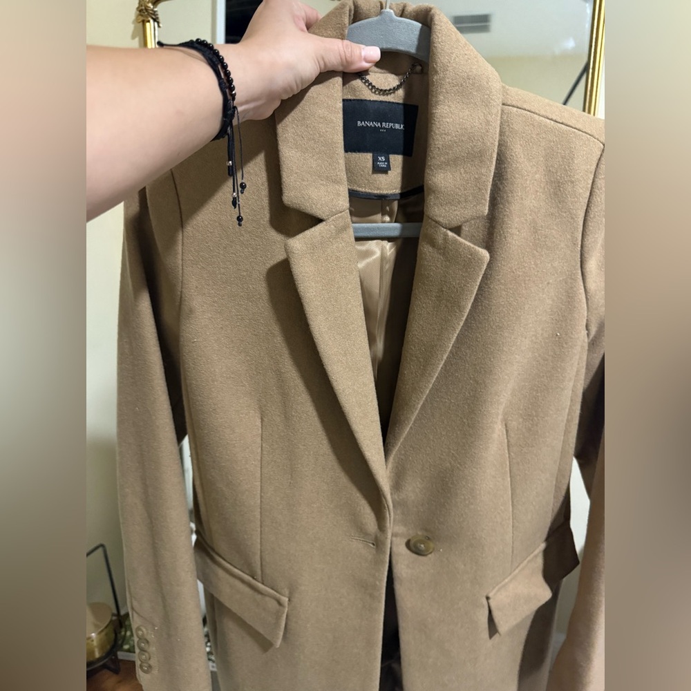 Banana Republic Classic Camel Coat